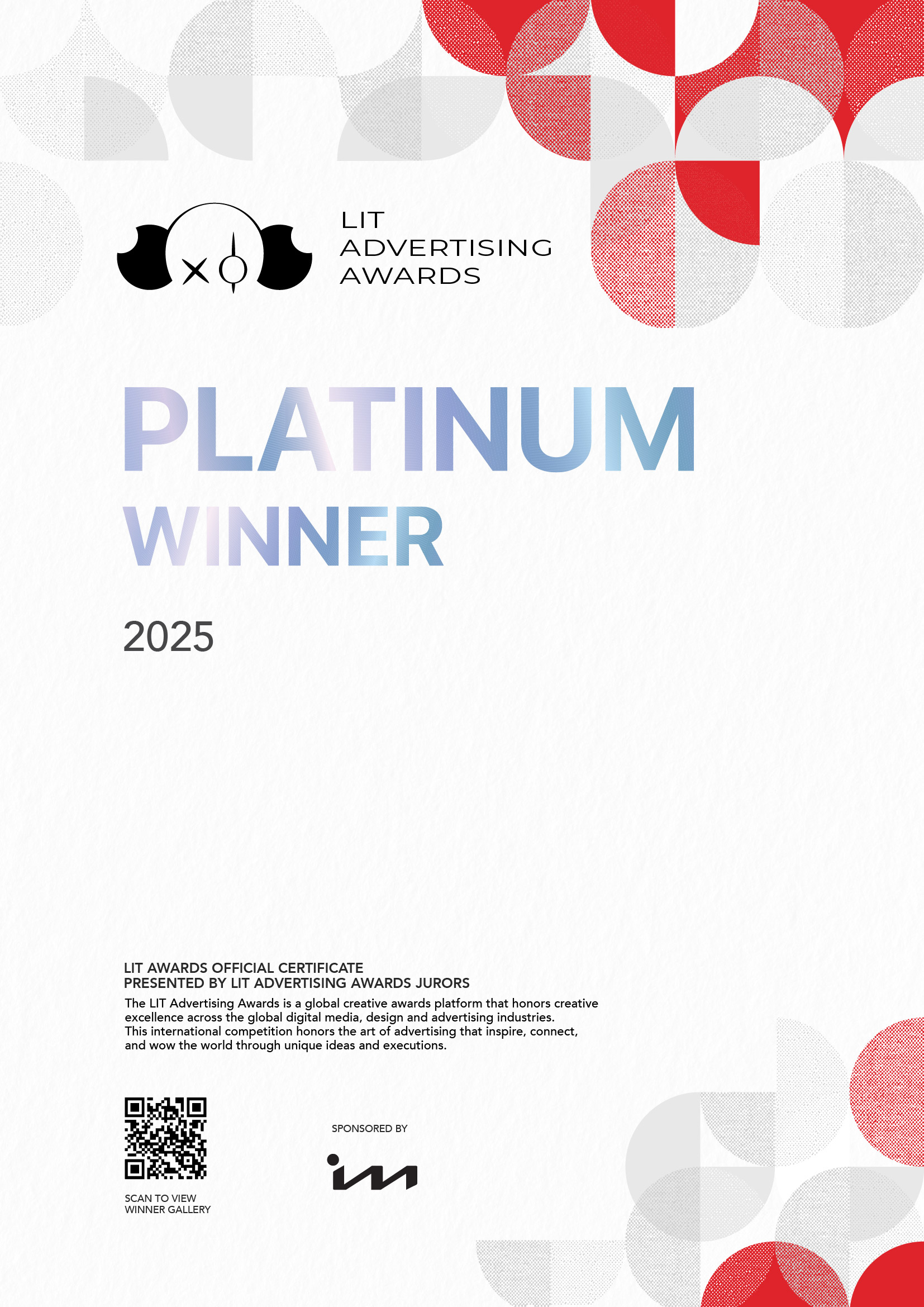 2022 LITO Certificate
