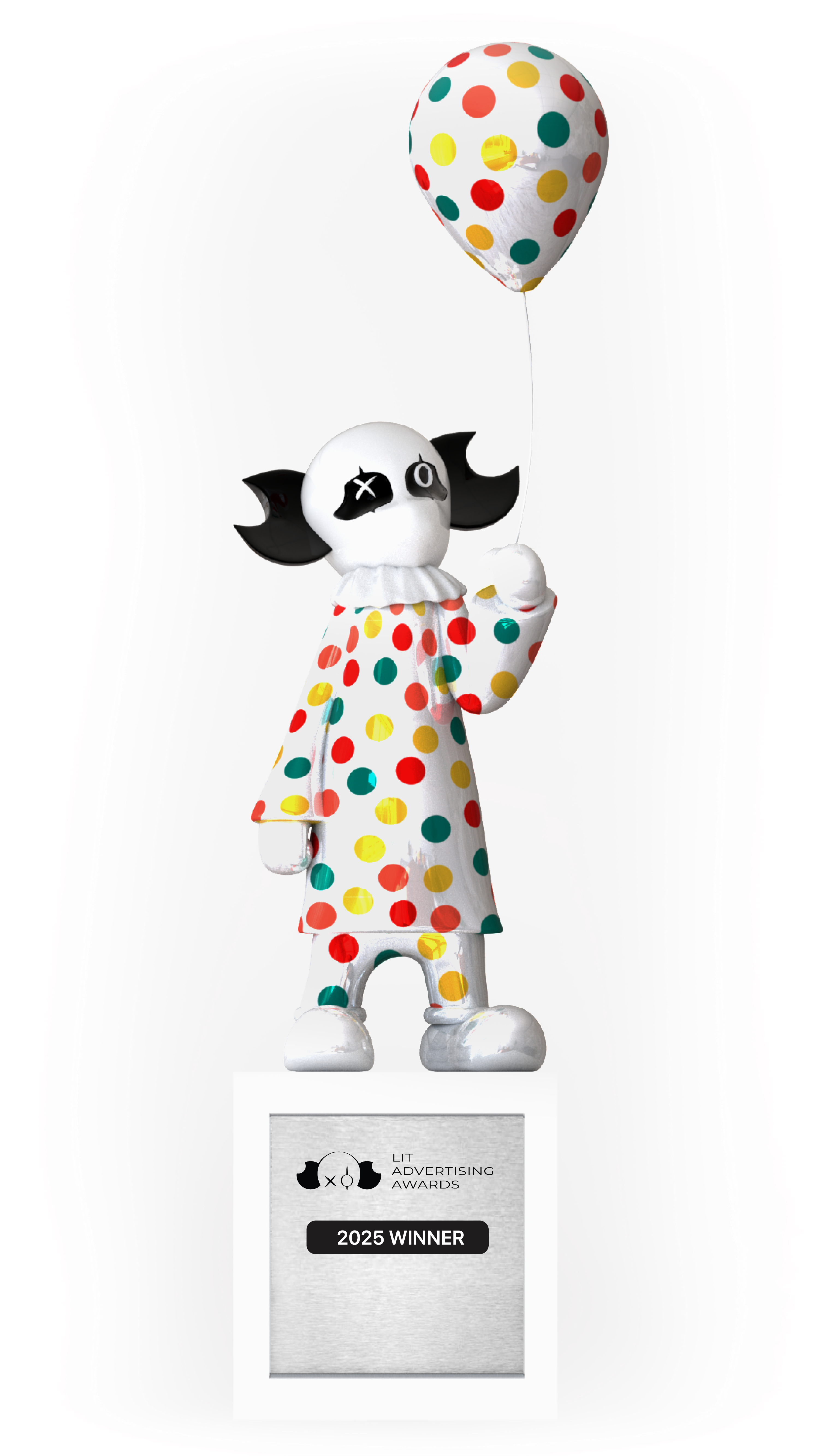 2025 LIT Advertising Awards Statuettes