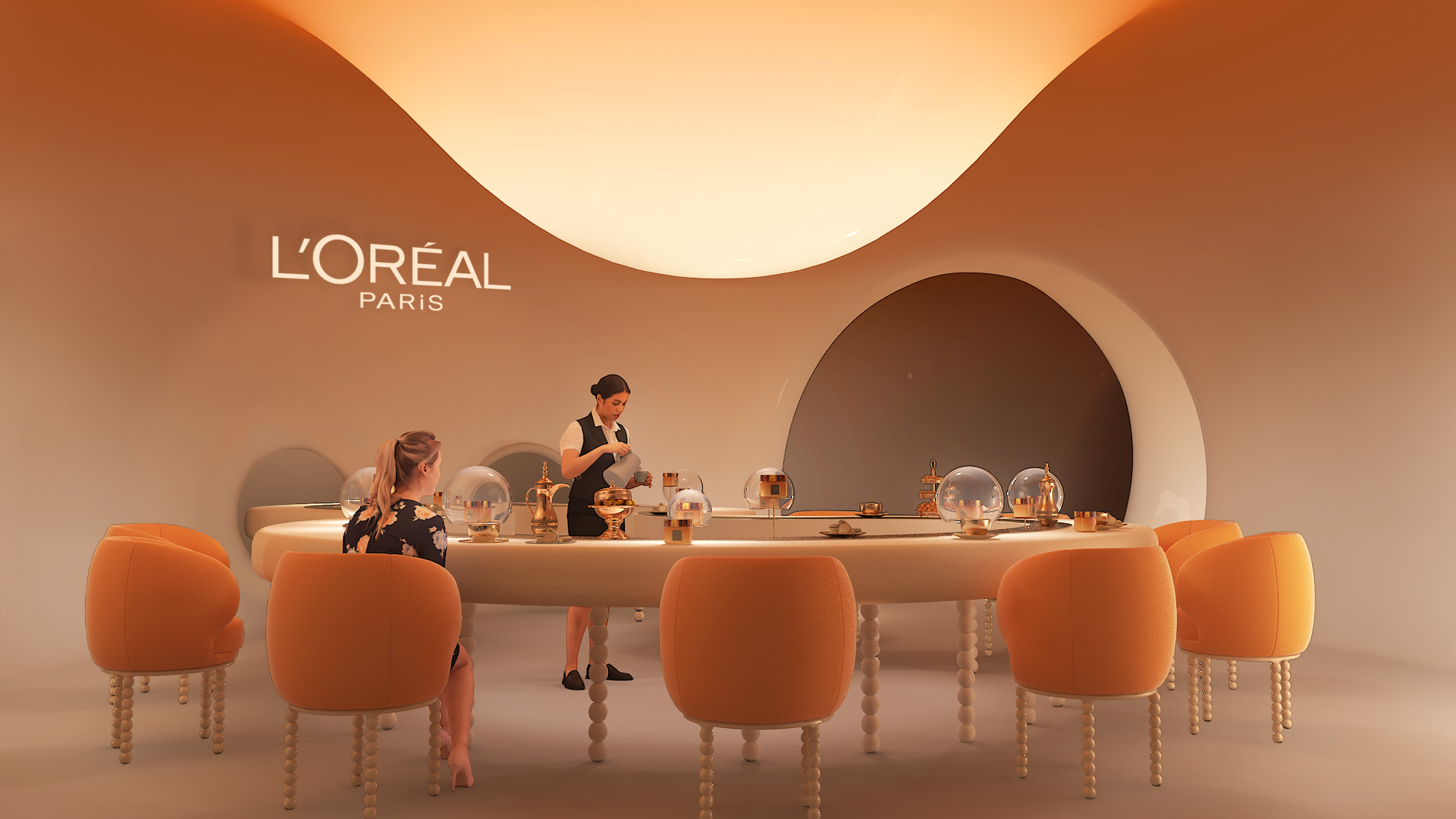 LIT Advertising Awards Winner - L'Oreal Paris Age Perfect Collagene Royal 2024 PR Event