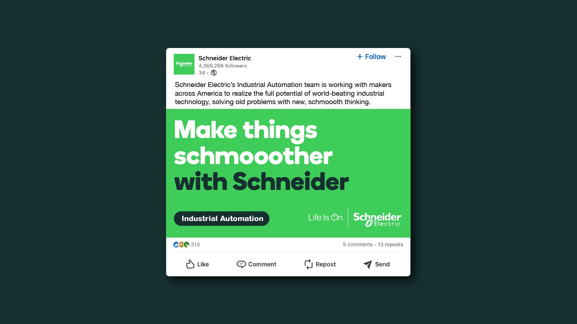 LIT Advertising Awards Winner - Schmoooth: The Campaign That Connected Everything