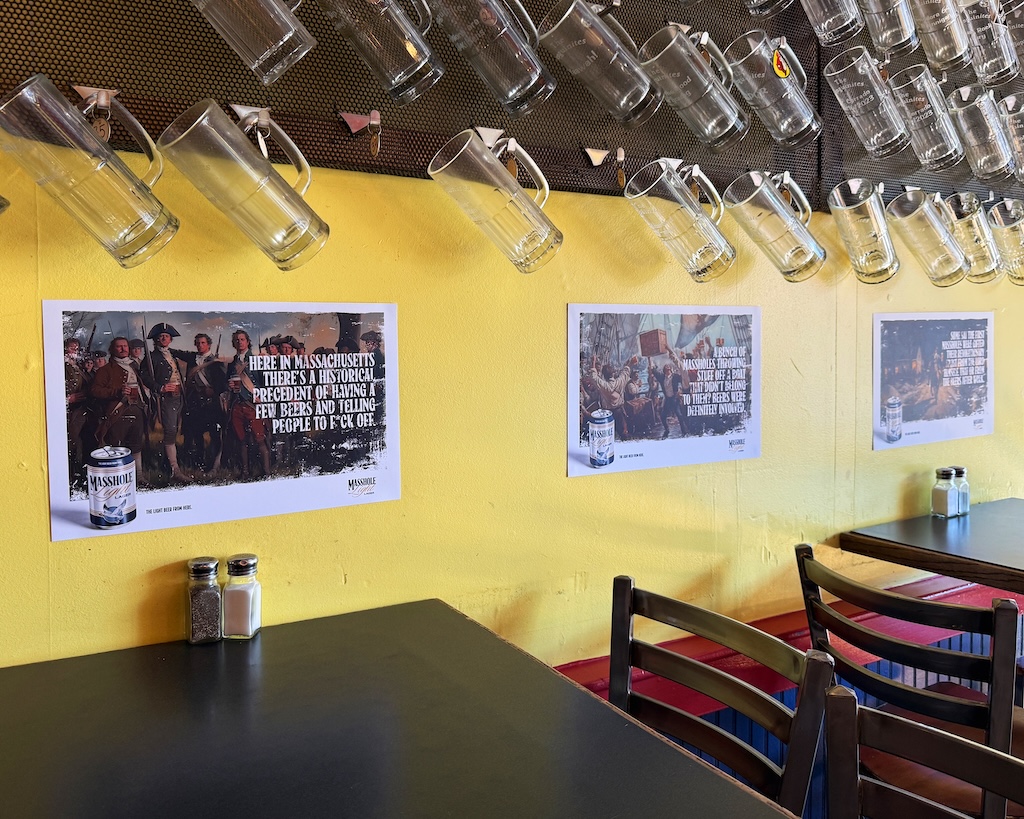 LIT Advertising Awards Winner - Masshole Light Lager - History Posters
