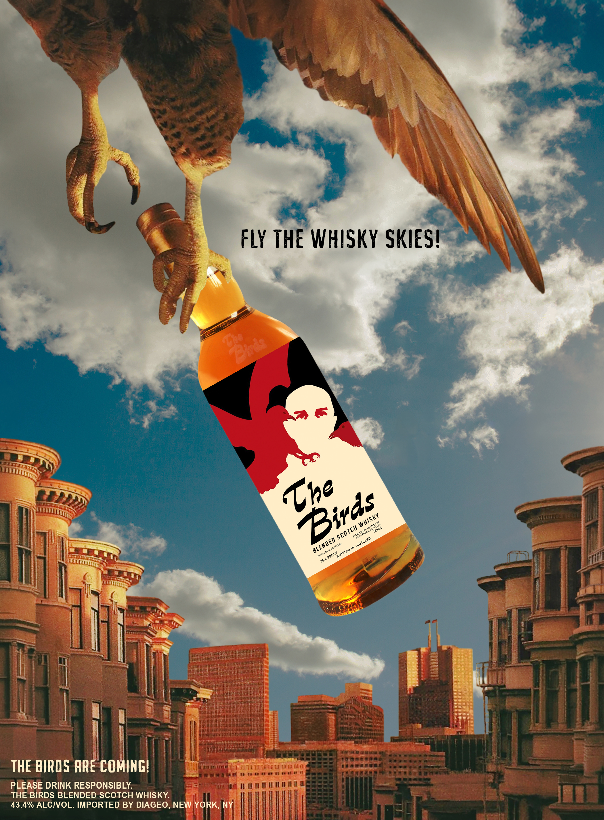 LIT Advertising Awards Winner - The Birds - Fly The Whisky Skies