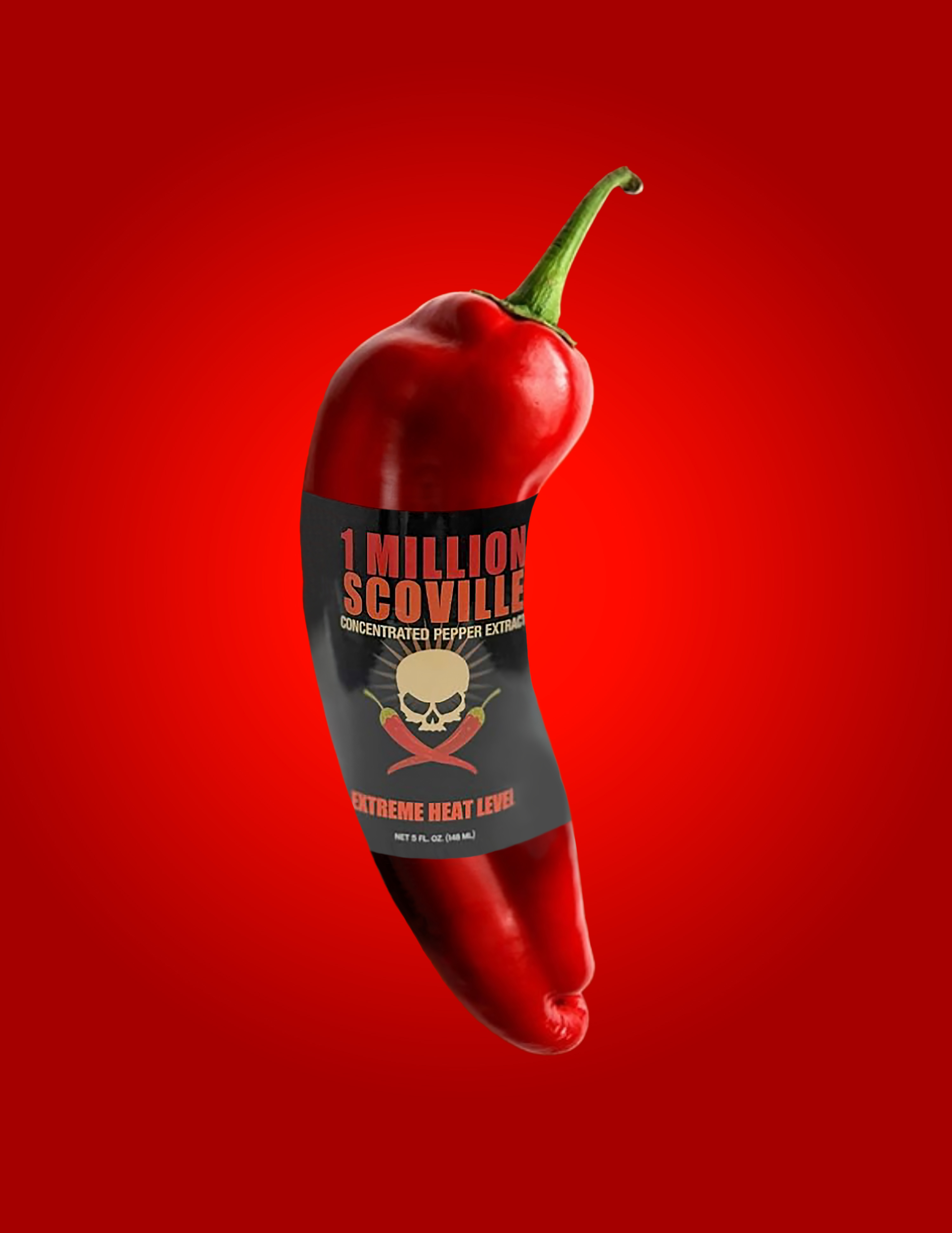 LIT Advertising Awards Winner - 1 Million Scoville Pepper Extract Hot Sauce
