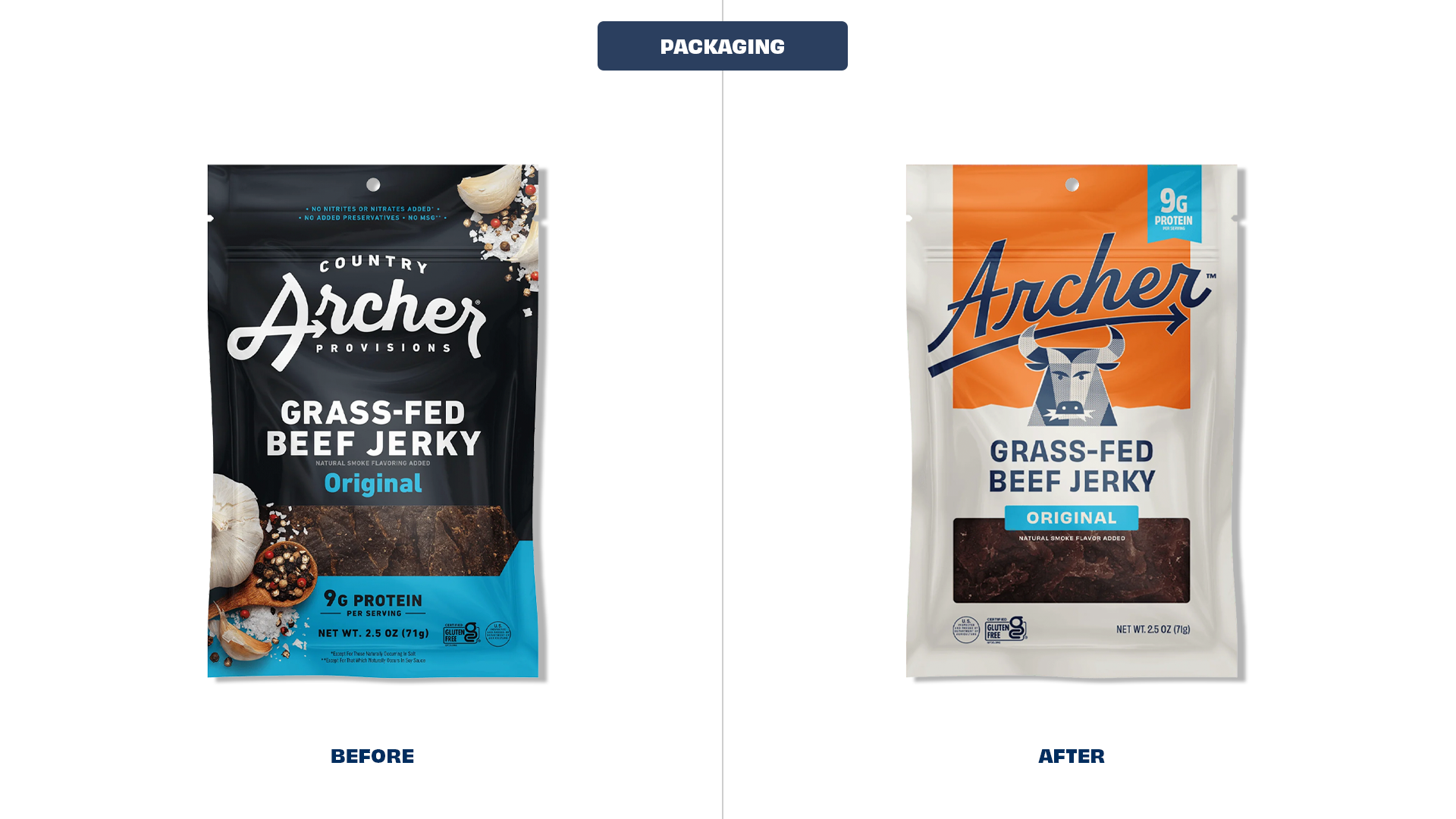LIT Advertising Awards Winner - Archer Packaging Redesign