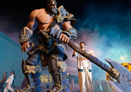 Design Awards Featured Winner - WHERE LEGENDS BELONG” – ESPORTS WORLD CUP 2024 CAMPAIGN