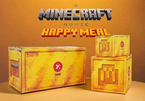 LIT Advertising Awards - McDonald’s “A Minecraft Movie Meal”: Snack Box Takeover