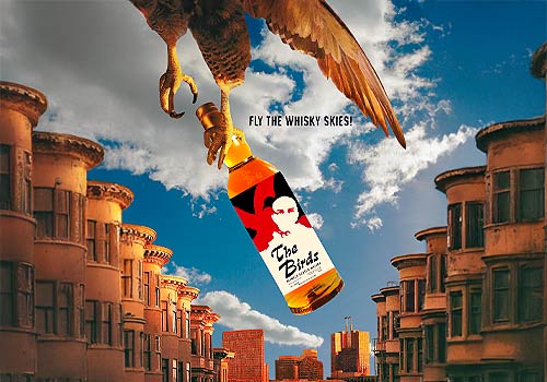 LIT Advertising Awards Winner - Laura Becker Designs - The Birds - Fly The Whisky Skies