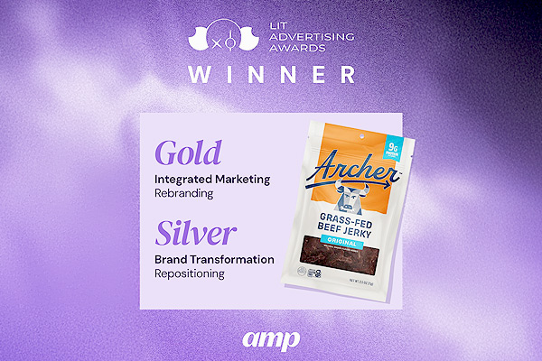 AMP Gains Two LIT Advertising Awards for Archer Meat Snacks Redesign